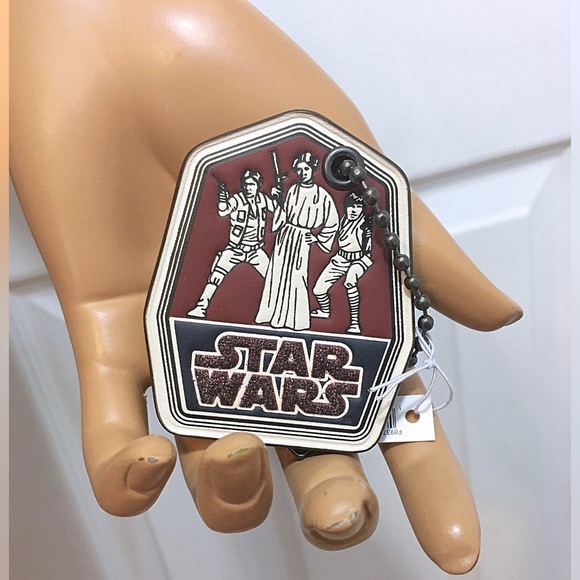 COACH Star Wars Trio Hangtag Keychain Bag Charm - Picture 7 of 7